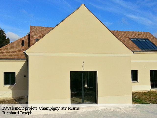 Ravalement projeté  champigny-sur-marne-94500 Reinhard Joseph